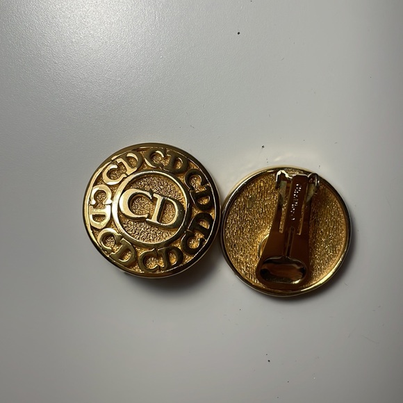 AUTHENTIC VINTAGE CHRISTIAN DIOR 18k gold plated - Picture 3 of 4